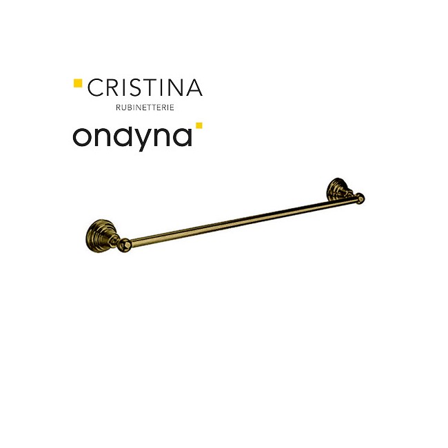 Porte serviette museo 60 cm vieux bronze - CRISTINA ONDYNA CA21293 