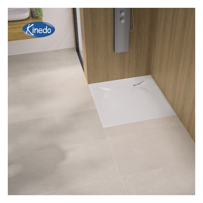 Receveur extra-plat 90X90 Kinediva Blanc - KINEDO RD180
