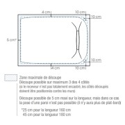 Receveur extra-plat 90X90 Kinediva Blanc - KINEDO RD180