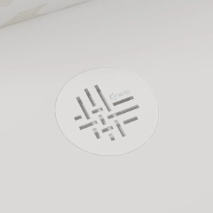 Receveur extra-plat 140X80 Kinesurf Nova Blanc anti dérapant - KINEDO RD1241AD