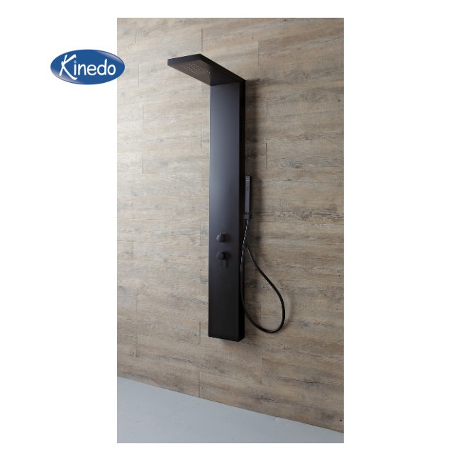 Colonne de douche thermostatique Aquastyle noire - KINEDO CD313