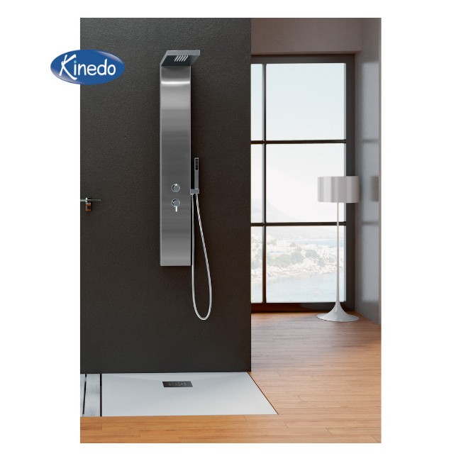 Colonne de douche thermostatique Aquastyle inox - KINEDO CD311