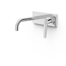 Façade mitigeur lavabo Chrome - TRES 28130023 
