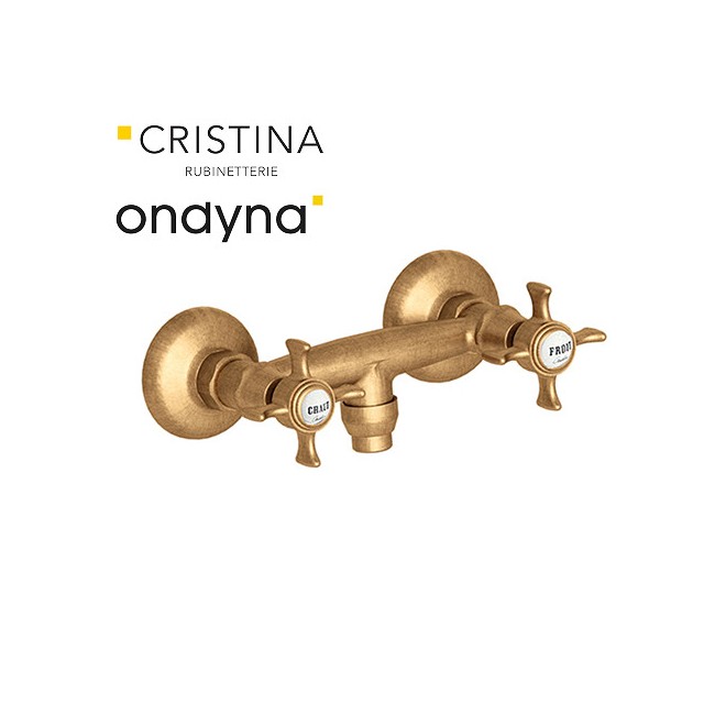 Douche chambord vieux bronze mat - CRISTINA ONDYNA CH12293 