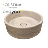 Vasque céramique effet pierre - CRISTINA ONDYNA CI5344PI