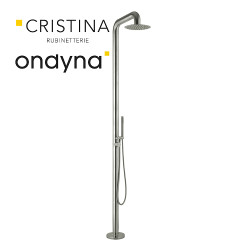 Colonne de douche piscine inox - CRISTINA ONDYNA CLAI105128 
