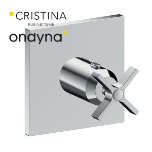 Façade externe cross road chrome - CRISTINA ONDYNA CR70051 