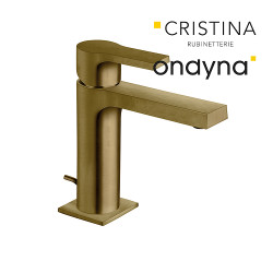 Lavabo medium omega vidage vieux bronze mat - CRISTINA ONDYNA OG22393 
