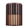 Applique murale - ALUDRA - Aluminium - Seaside marron metallise - E27 DESIGN FOR THE PEOPLE 2118011261