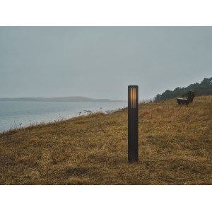 Potelet - ALUDRA - Aluminium - Seaside anthracite -  E27 DESIGN FOR THE PEOPLE 2118028250 