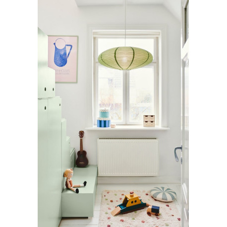 Villo 60 Skærm Rispapir Støvet Grøn - NORDLUX 2213253223 