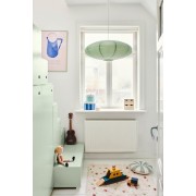 Villo 60 Skærm Rispapir Støvet Grøn - NORDLUX 2213253223 