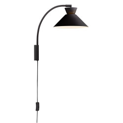 Dial Applique Murale Noir, Ip20, E27 - NORDLUX 2213371003 