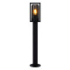 Potelet GRIFFIN Aluminium Fumé E27 - Nordlux 2218158047