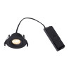 Aliki Kip Ip44 Indbyg Led Sort - NORDLUX 2310320003 