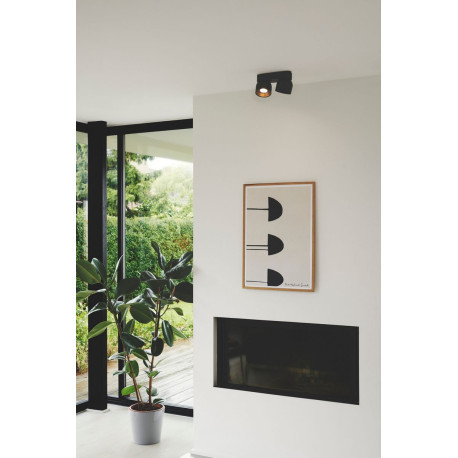 Spoterie - PITCHER - Métal - Noir -  GU10 NORDLUX 2310410103 