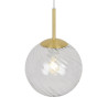Chisell 25 Pendel E27 Messing/Klar - NORDLUX 2312073035 