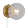 Chisell Væg E14 Messing/Klar - NORDLUX 2312111035 