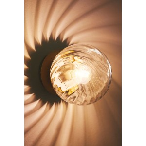 Chisell Væg E14 Messing/Klar - NORDLUX 2312111035 