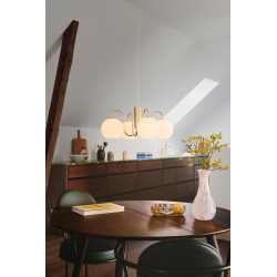 Franca 4-Pendel E14 Messing - NORDLUX 2312543035 