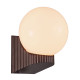 Applique murale HAYLEY Aluminium Marron metallise E27 - Nordlux 2318131061