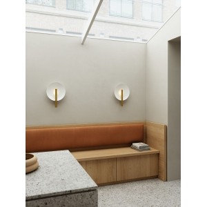 Furiko Væg G9 Børstet Messing - NORDLUX 2320241035 