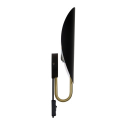 Spargo Væg E27 Sort/Messing - NORDLUX 2320361003 