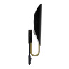 Spargo Væg E27 Sort/Messing - NORDLUX 2320361003 