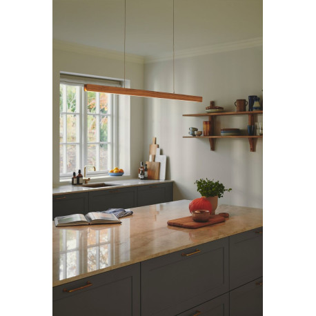 Suspension - ILGAS - Bois - Nature (marron) - LED Module Incl. NORDLUX 2412053014 