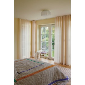 Plafonnier - AERON - Textile - Blanc -  E27 NORDLUX 2412206001 