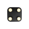 Plafonnier - CLYDE - Métal - Noir - LED Module Incl. NORDLUX 2412256003