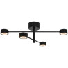 Spoterie - CLYDE - Métal - Noir - LED Module Incl. NORDLUX 2412260103