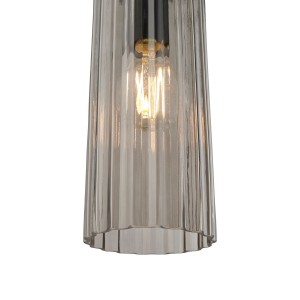 Suspension - MIELLA - Verre - Fumé -  E27 NORDLUX 2412533047 