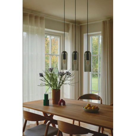 Suspension - MIELLA - Verre - Fumé -  E27 NORDLUX 2412533047 
