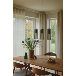 Suspension - MIELLA - Verre - Fumé -  E27 NORDLUX 2412533047 