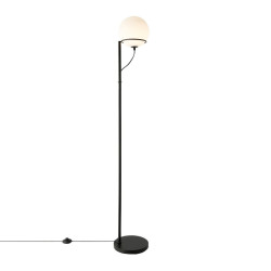 Lampadaire - WILSON - Verre - Noir - G9 NORDLUX 2412594003 