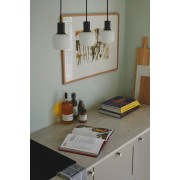 Suspension - MILFORD - Verre - Noir -  E14 NORDLUX 2412623003 