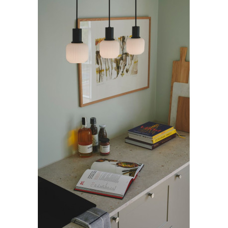 Suspension - MILFORD - Verre - Noir -  E14 NORDLUX 2412623003 