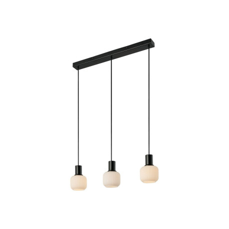 Suspension - MILFORD - Verre - Noir -  E14 NORDLUX 2412623003 