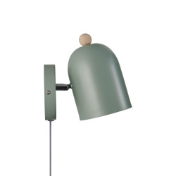 Applique murale - GASTON - Métal - Vert poudré - E27 NORDLUX 2412671023 