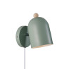 Applique murale - GASTON - Métal - Vert poudré - E27 NORDLUX 2412671023 