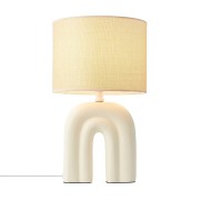 Lampe à poser - HAZE - Céramique - Beige -  E27 NORDLUX 2412705009 