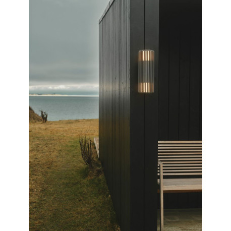 Applique murale - ALUDRA - Aluminium - Seaside anthracite -  E27 DESIGN FOR THE PEOPLE 2418121250 