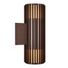 Applique murale - ALUDRA - Aluminium - Seaside marron metallise - E27 DESIGN FOR THE PEOPLE 2418121261 
