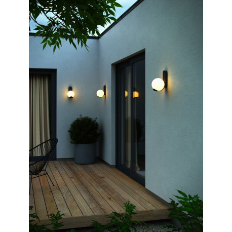 Applique murale - DALIUS -  Plastique - Noir -  E27 NORDLUX 2418271003 