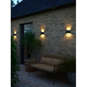 Applique murale - MILDA - Aluminium - Noir - LED Module Incl. NORDLUX 2418351003 