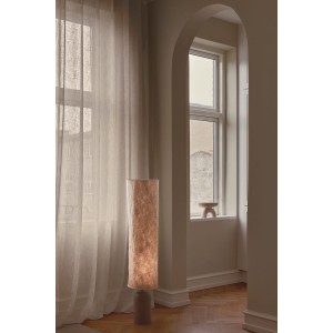 Lampadaire - TALLI - Tyvek - Marron -  E27 DESIGN FOR THE PEOPLE 2420054018 