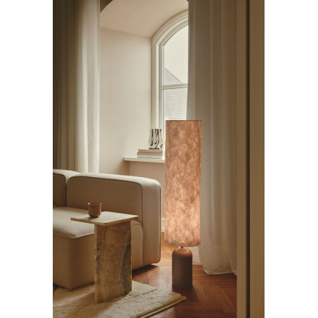 Lampadaire - TALLI - Tyvek - Marron -  E27 DESIGN FOR THE PEOPLE 2420054018 