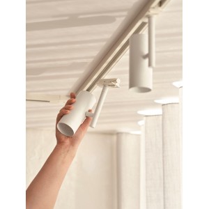 Luminaire sur rail - JEROME - Aluminium - Blanc - GU10 NORDLUX 2510096001 