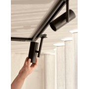 Luminaire sur rail - JEROME - Aluminium - Noir - GU10 NORDLUX 2510096003 